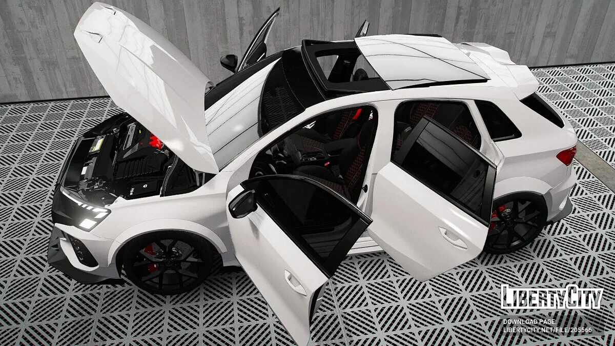 Audi RS3 Sportback 2022 v1.0 / GTA 5