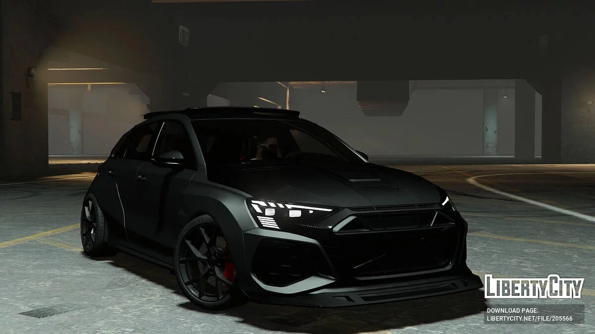 Audi RS3 Sportback 2022 v1.0 / GTA 5