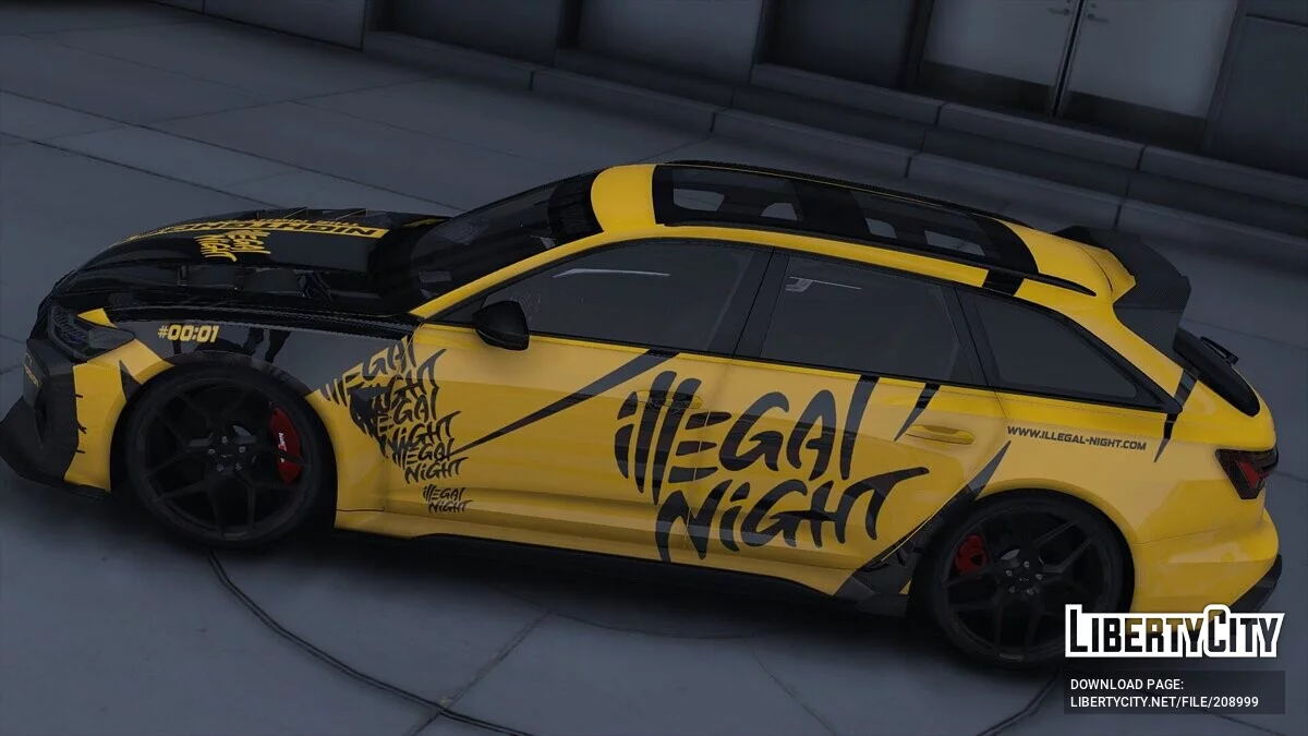 Audi RS6 Keyvany Illegal Night / GTA 5