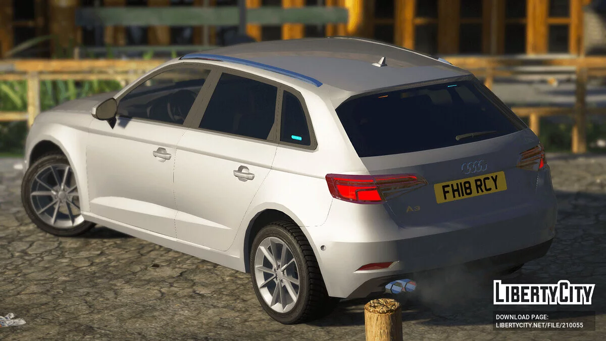 2018 Audi A3 Polisi Tanpa Tanda v1.0 / GTA 5