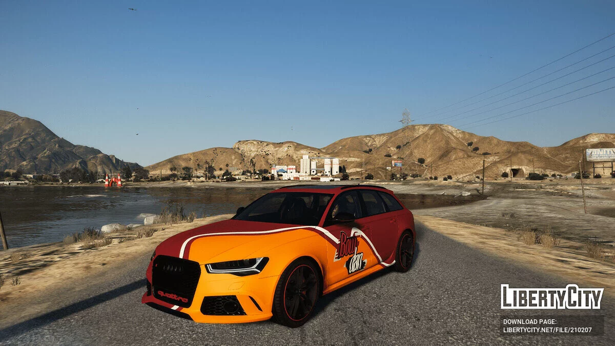 Audi RS6 2016 BOWDAN / GTA 5
