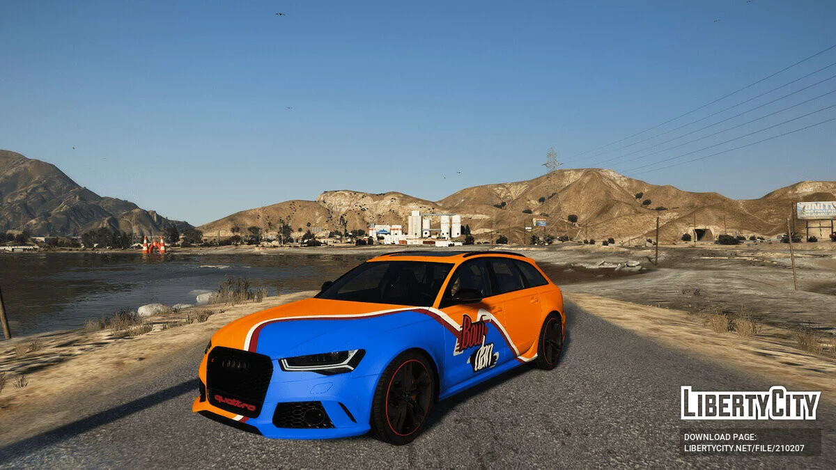 Audi RS6 2016 BOWDAN / GTA 5