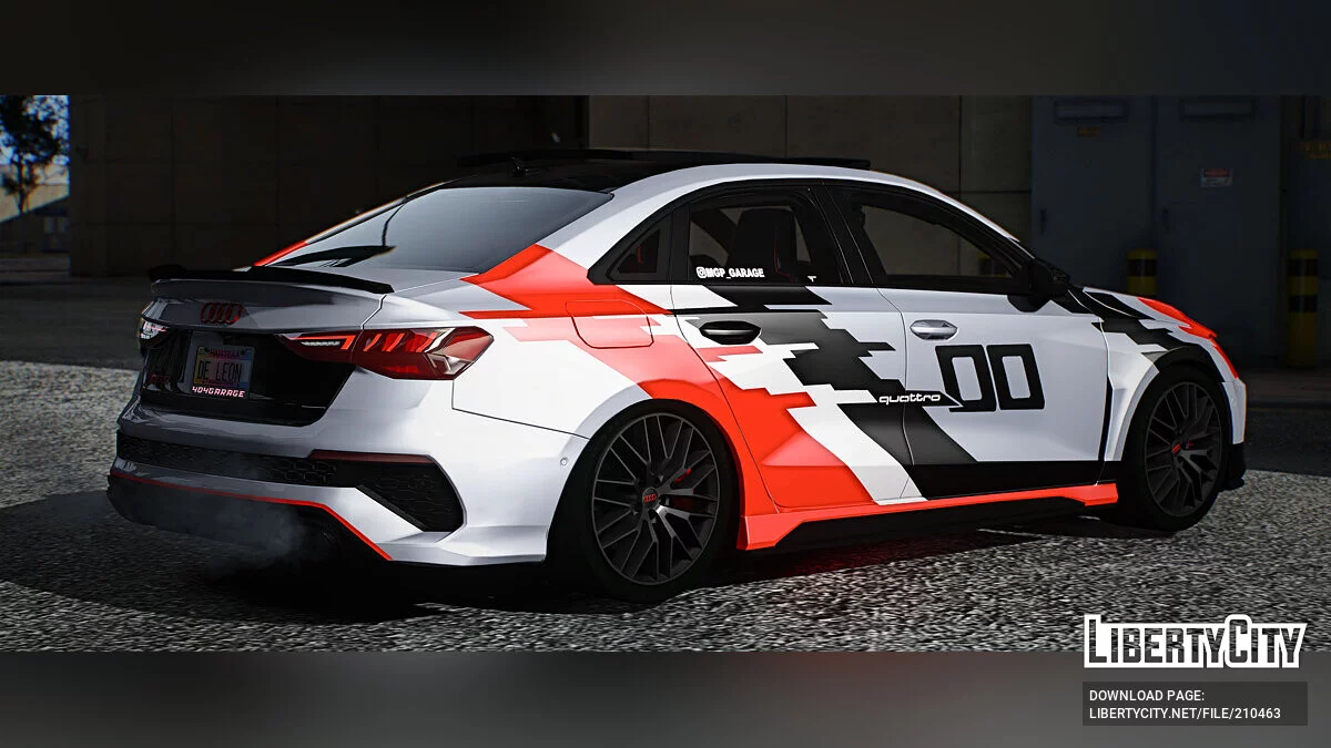 AUDI RS3 QUATTRO MGP GARAGE / GTA 5