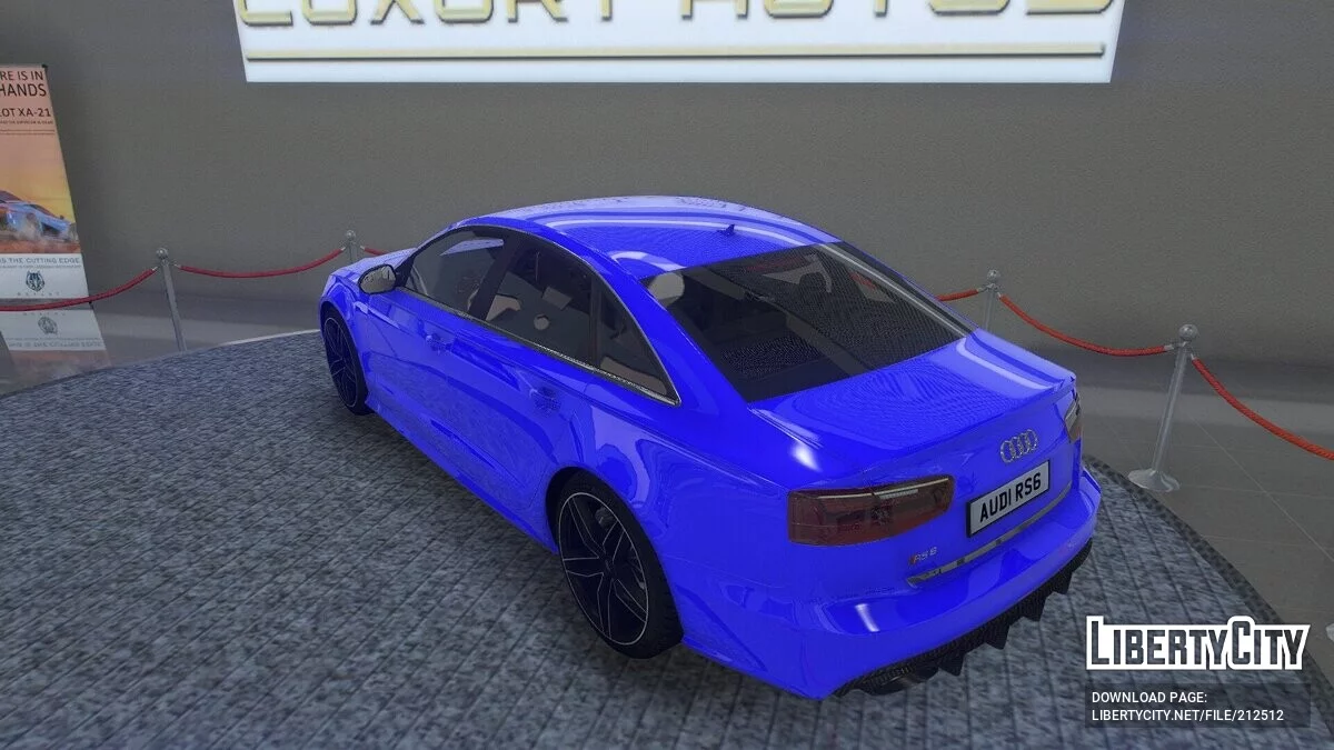 Audi RS6 Sedan 2016 / GTA 5
