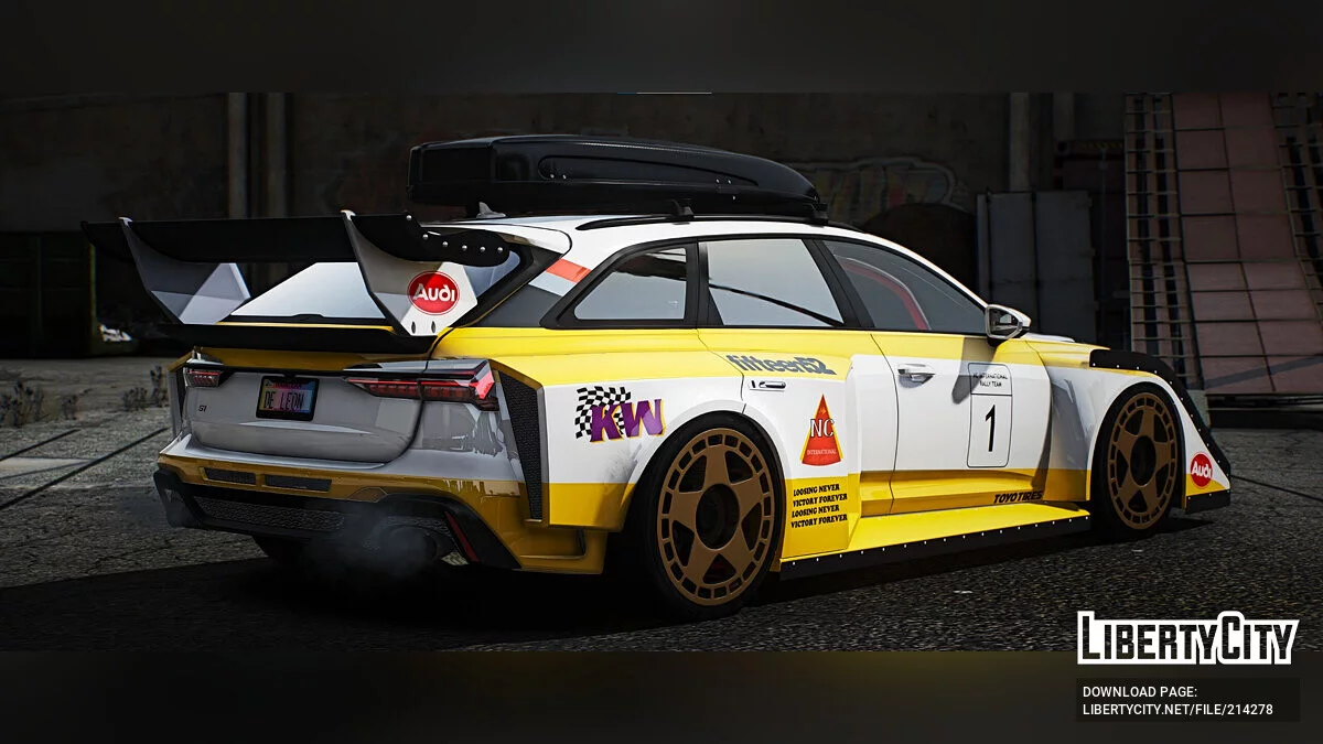أودي RS6 S1 أفانت KYZA EDTN / جي تي أي 5