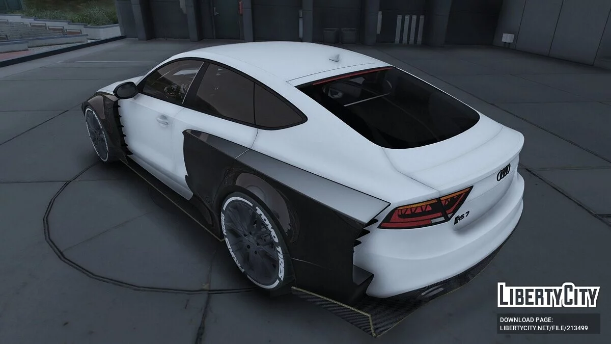 Audi RS7 Widebody Multicolor / GTA 5