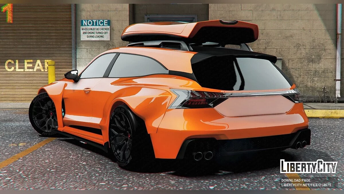 Audi E-TRON Widebody Custom Wagon & Custom Engine / GTA 5