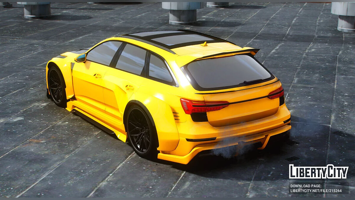 Audi RS6 Bete Noir Elemento / GTA 5