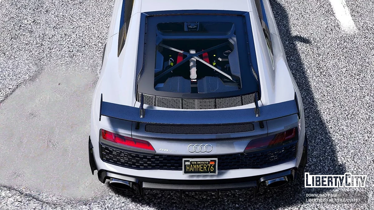 Audi R8 V10 GT Coupe v1.0 / GTA 5