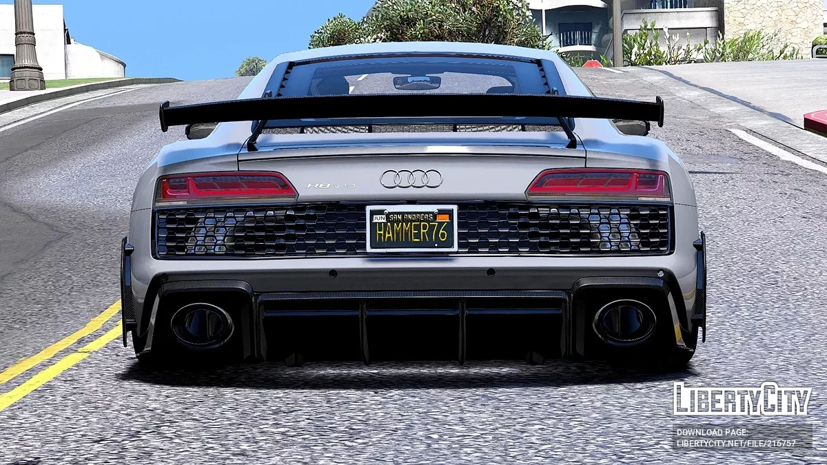 Audi R8 V10 GT Coupe v1.0 / GTA 5