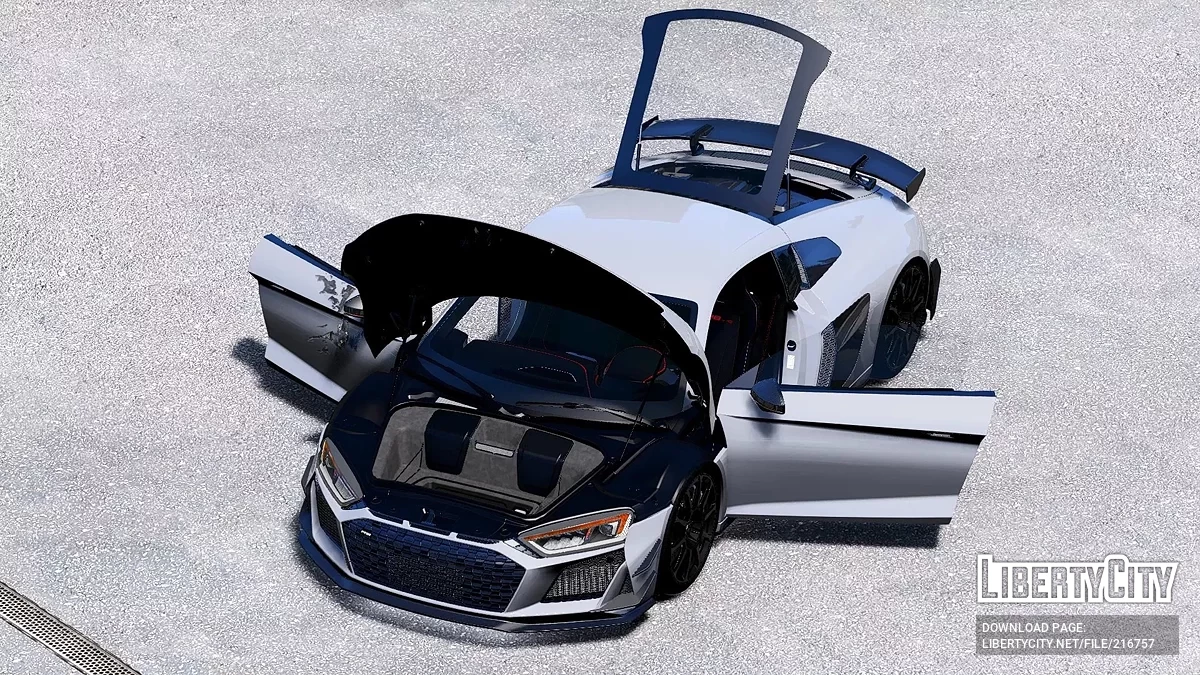 Audi R8 V10 GT Coupe v1.0 / GTA 5