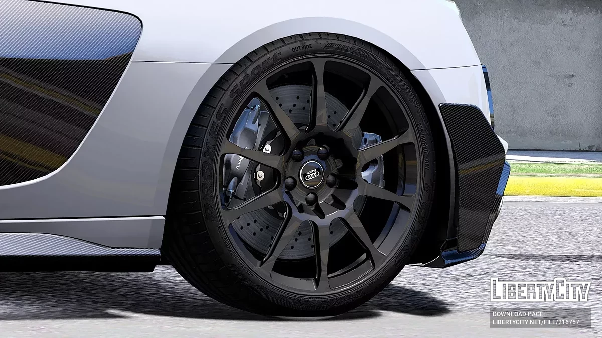 Audi R8 V10 GT Coupe v1.0 / GTA 5