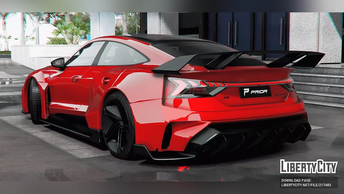 2022 Audi RS E-Tron GT Prior Design / GTA 5