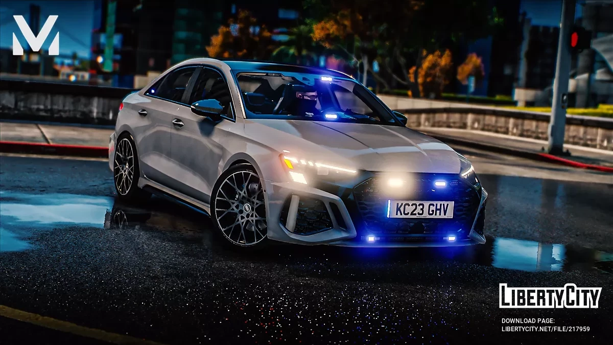 2023 Audi RS3 Performance Sedan / GTA 5
