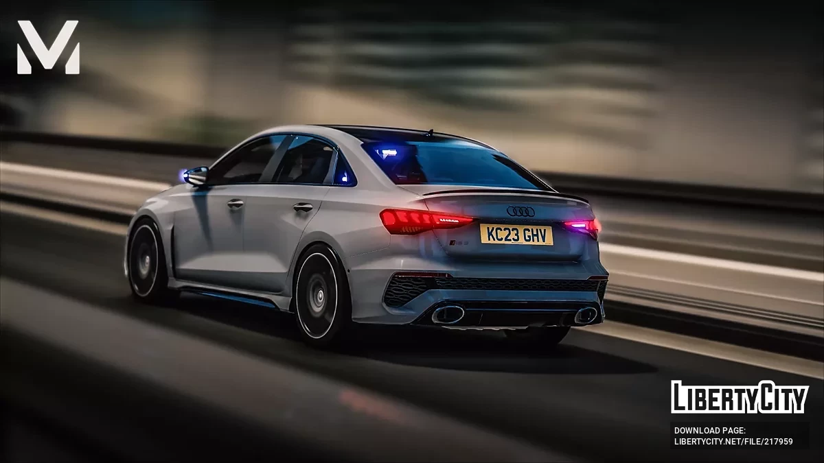 2023 Audi RS3 Performance Sedan / GTA 5