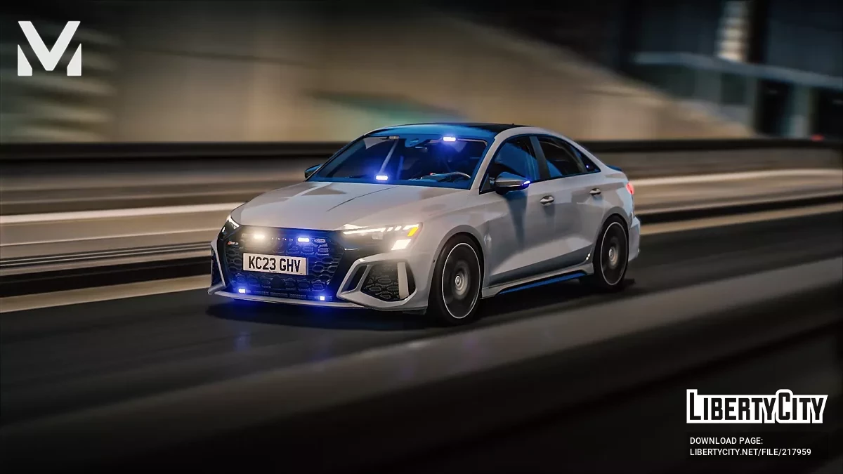 2023 Audi RS3 Performance Sedan / GTA 5