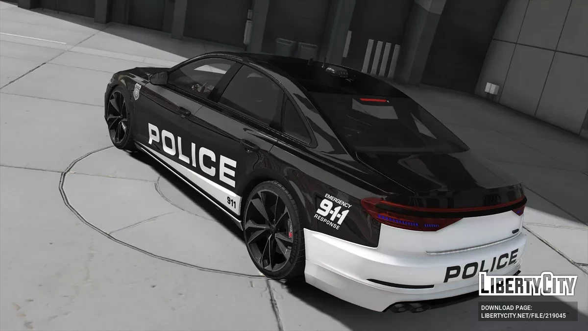 Audi S8 Polizei / GTA 5