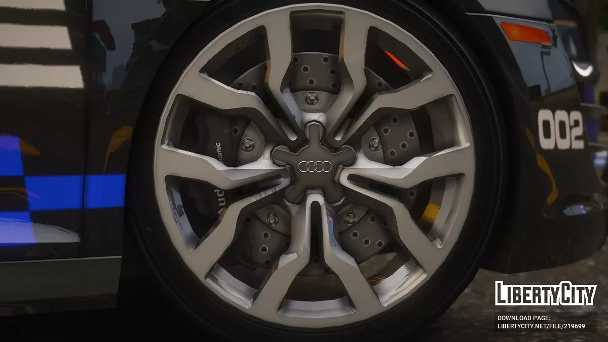2010 Audi R8 5.2 FSI quattro SCPD v1.0 / GTA 5