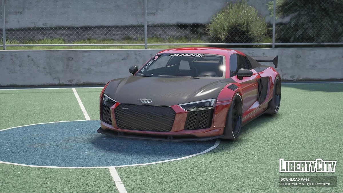 Audi R8 Newing Alpil RSR v1.0 / GTA 5