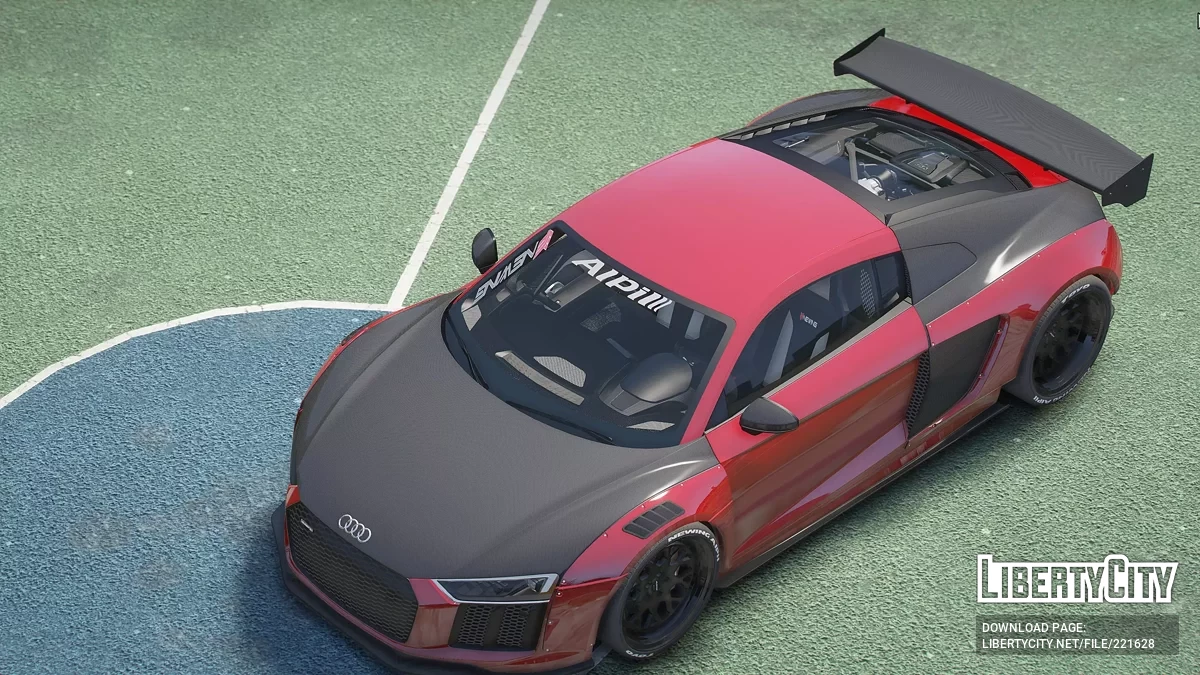 Audi R8 Newing Alpil RSR v1.0 / GTA 5