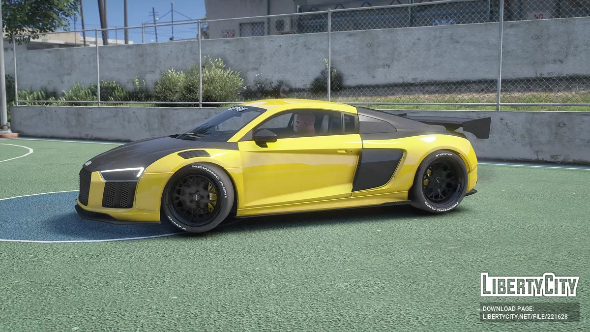 Audi R8 Newing Alpil RSR v1.0 / GTA 5