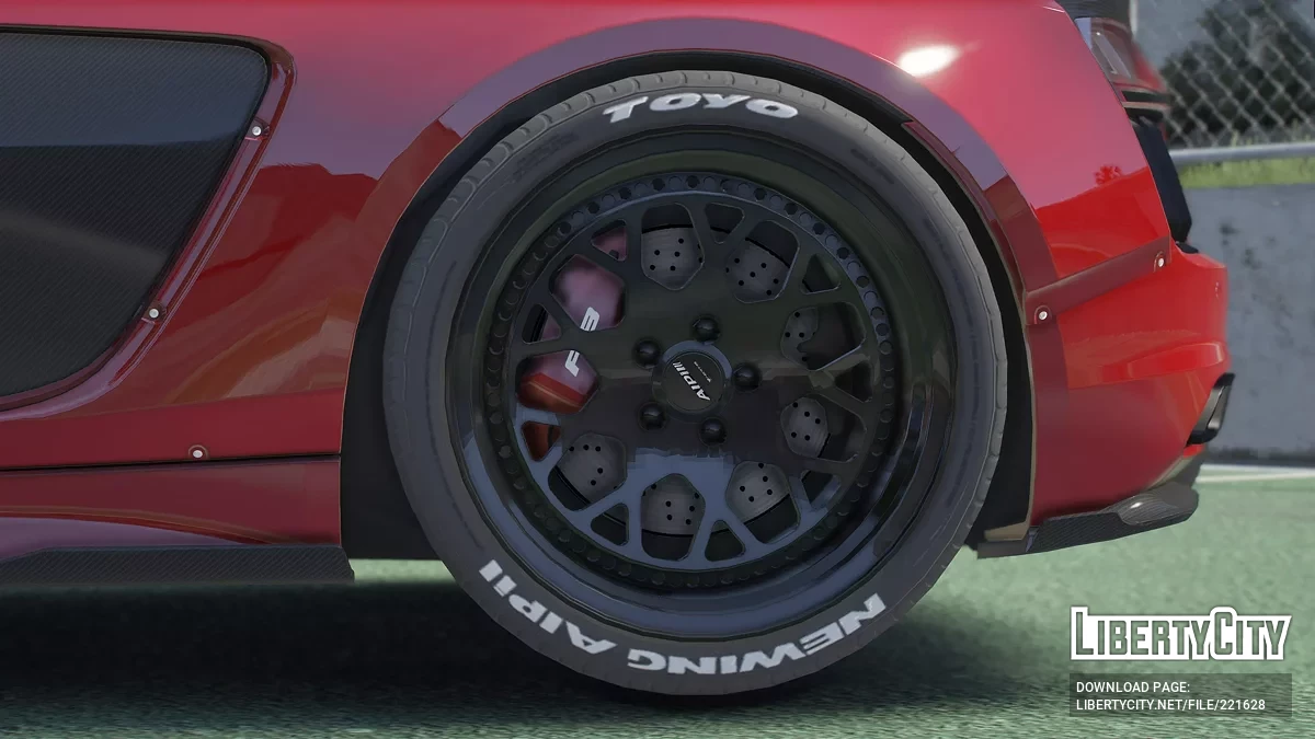 Audi R8 Newing Alpil RSR v1.0 / GTA 5