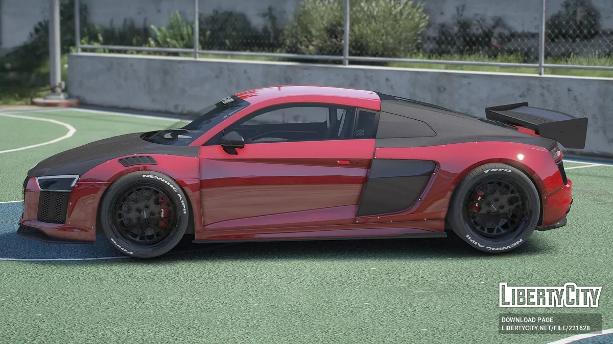 Audi R8 Newing Alpil RSR v1.0 / GTA 5