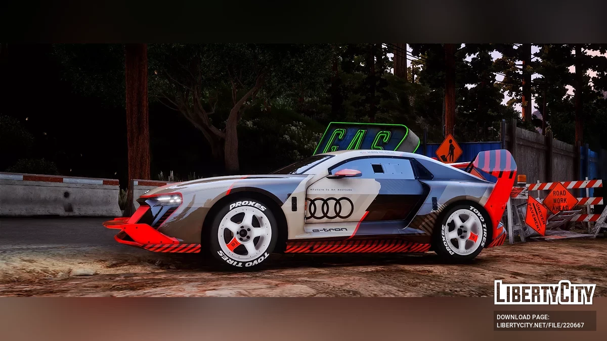 Audi S1 Etron Hoonitron / GTA 5
