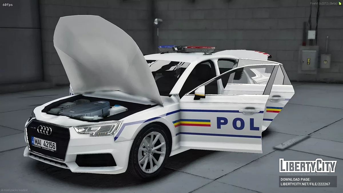 Audi A4 Politia Romana / GTA 5