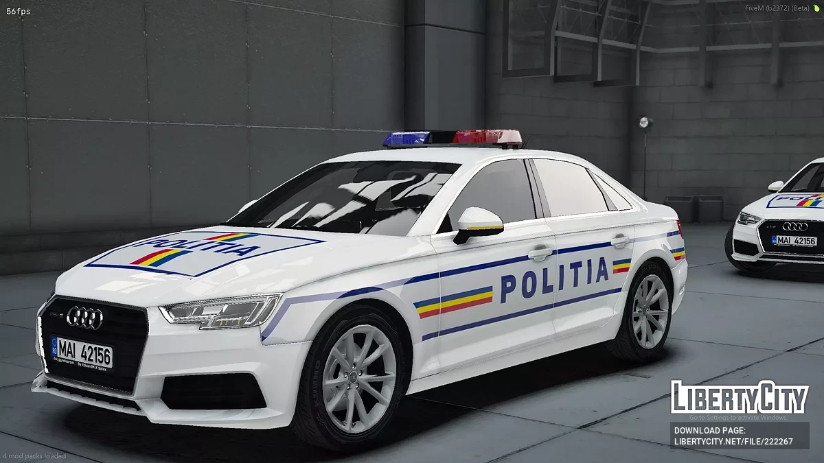 Audi A4 Politia Romana / GTA 5