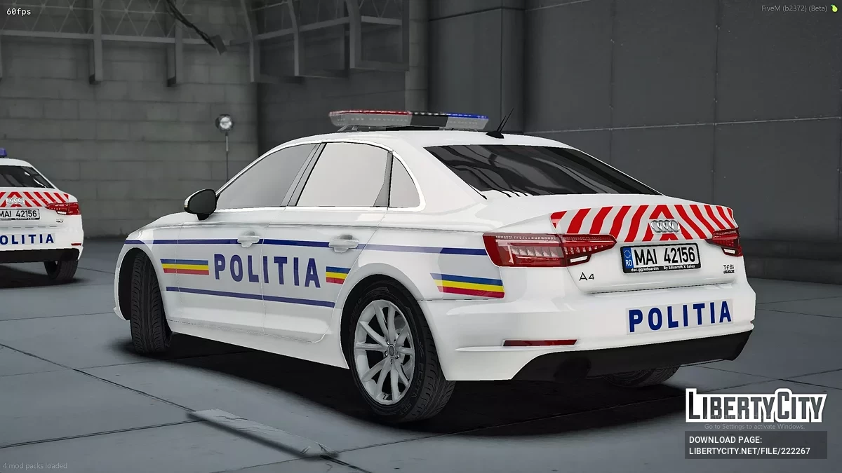 Audi A4 Politia Romana / GTA 5
