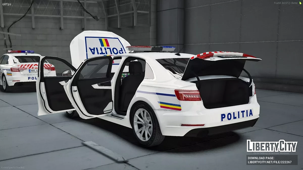 Audi A4 Politia Romana / GTA 5