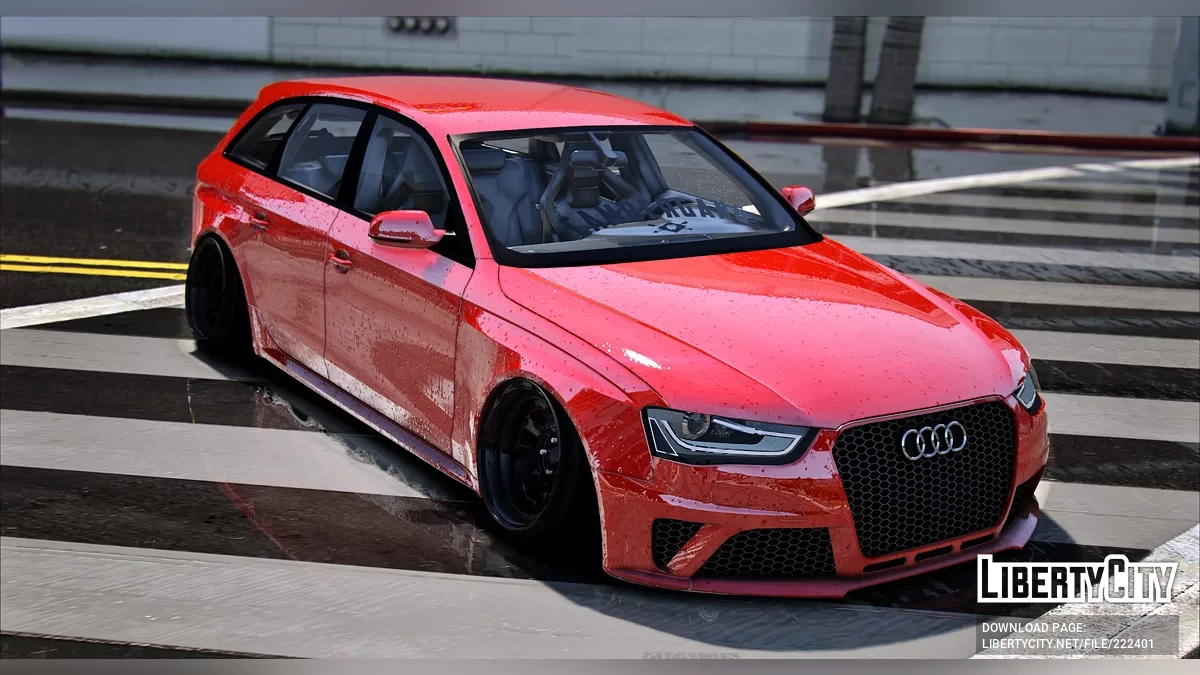 Audi RS4 Liberty Walk / GTA 5