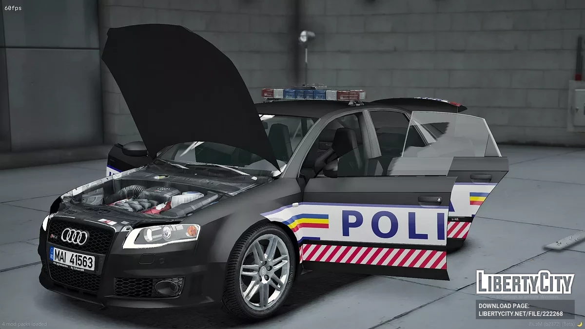 Audi RS4 Politia Romana / GTA 5