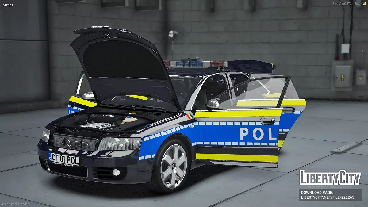 Audi S4 Politia Romana / GTA 5