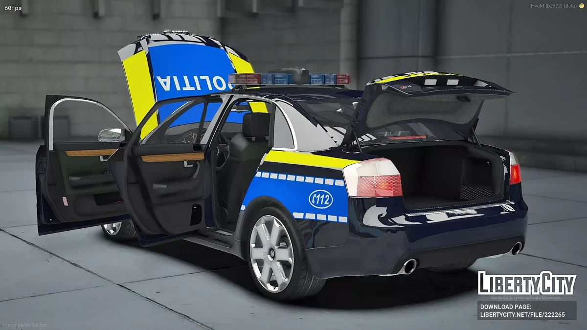 Audi S4 Politia Romana / GTA 5