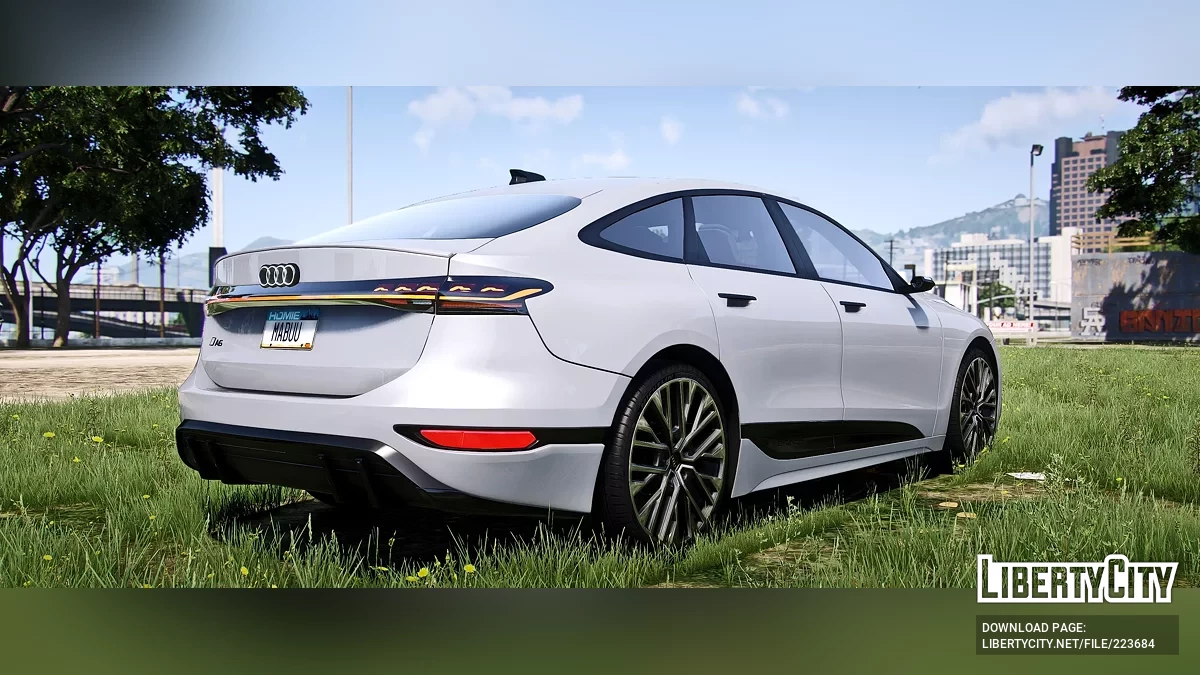 奥迪A6 Sportback E-Tron 2025 / GTA 5
