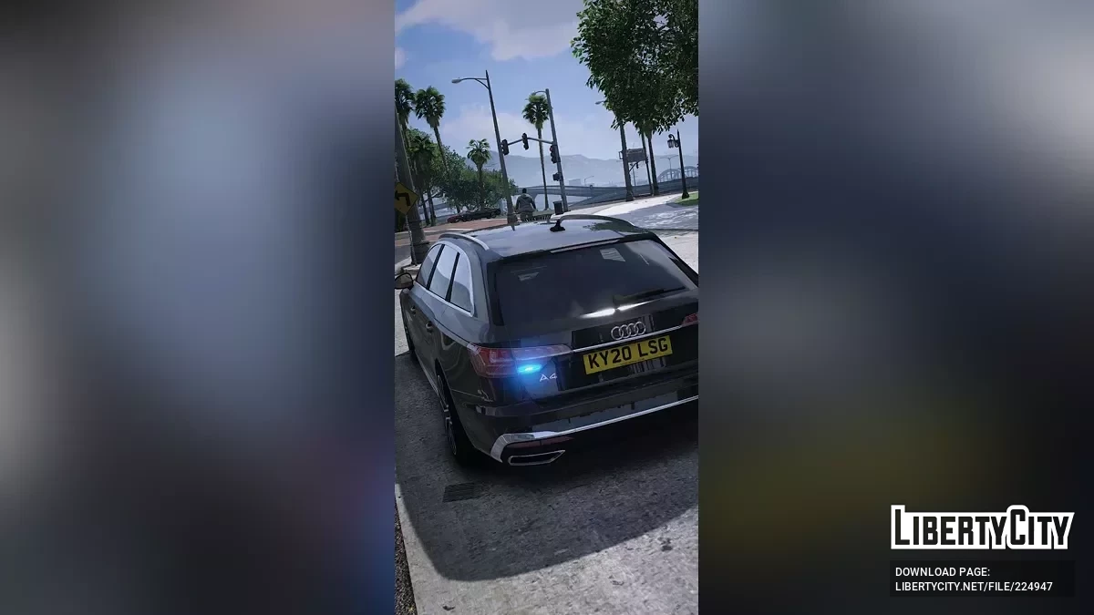 2020 Audi A4 Avant Grup Perlindungan / GTA 5