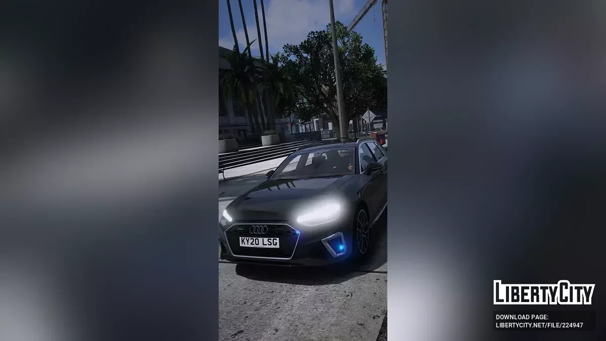 2020 Audi A4 Avant Grup Perlindungan / GTA 5