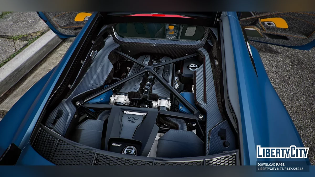 2023 Audi R8 Drag Spec Twin Turbo / GTA 5
