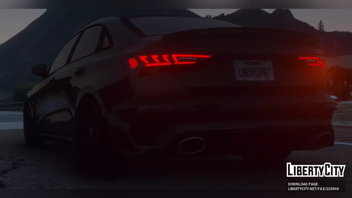 Audi RS3 Glass Lighting GL Customs / GTA 5