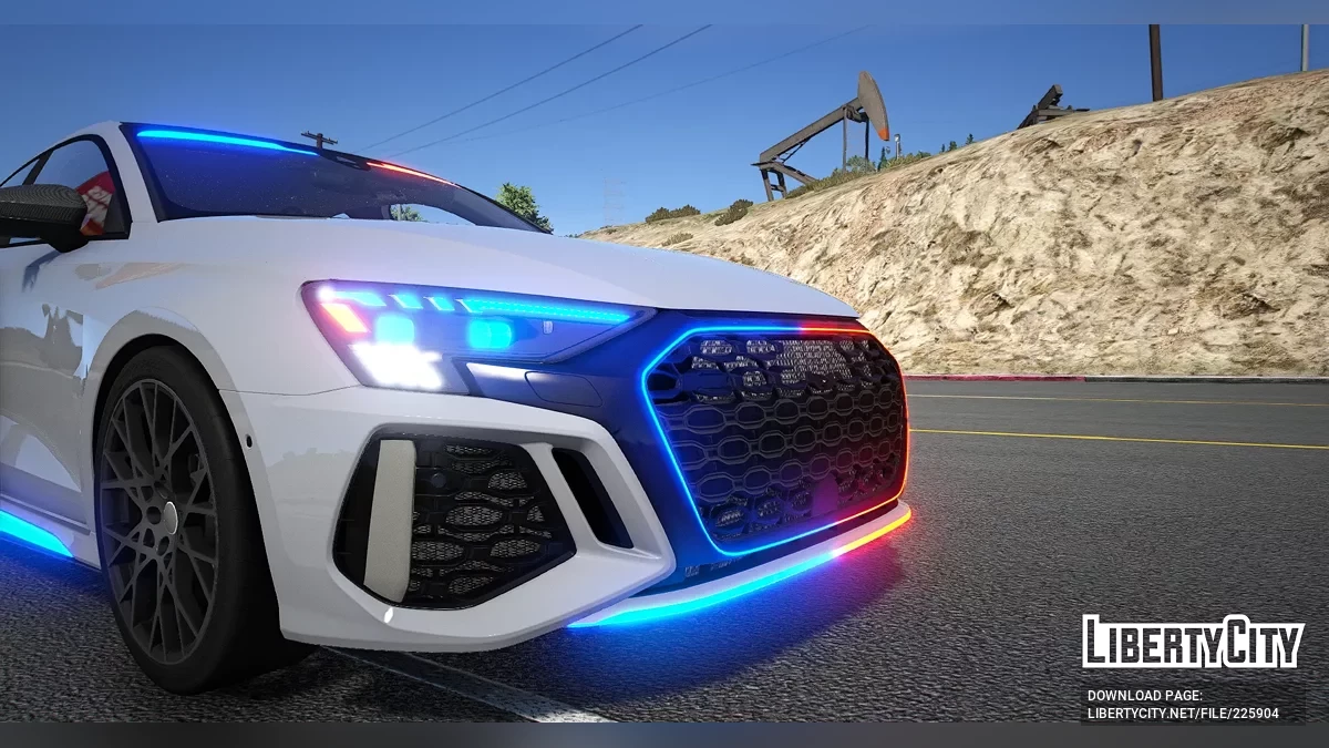 Audi RS3 Glass Lighting GL Customs / GTA 5