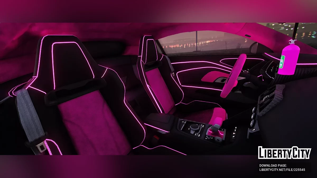 Custom Animated Audi R8 EMR Kit Suki / جي تي أي 5
