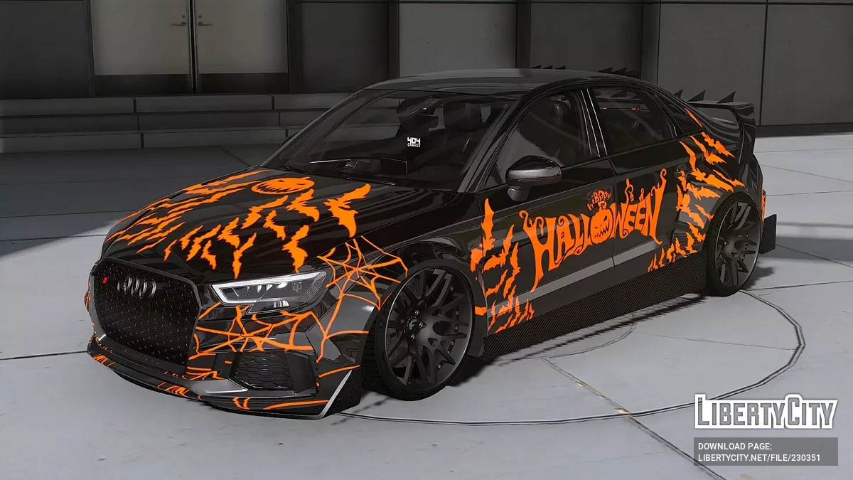 Audi RS3 Щасливого Хелловіна / GTA 5