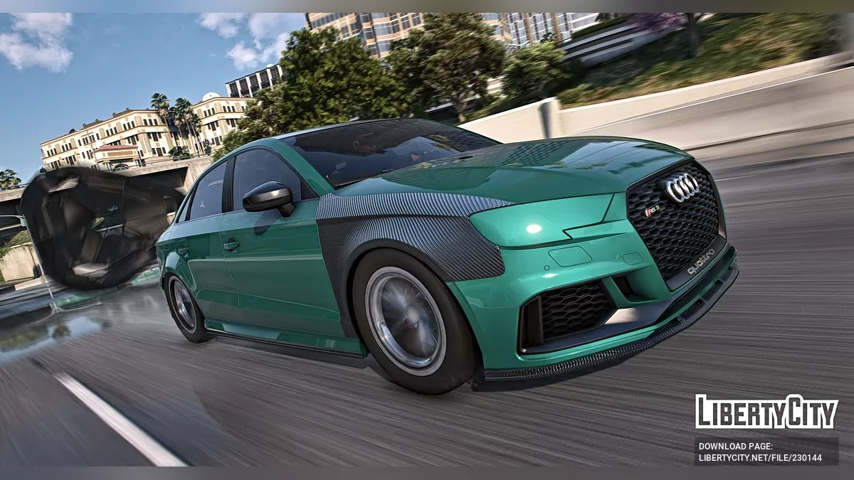 Drag Pack 2015 Audi RS3 / GTA 5