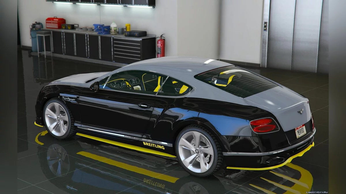 Bentley Continental GT Breitling Jet Team [Ersetzen/Addon] 1.0 / GTA 5