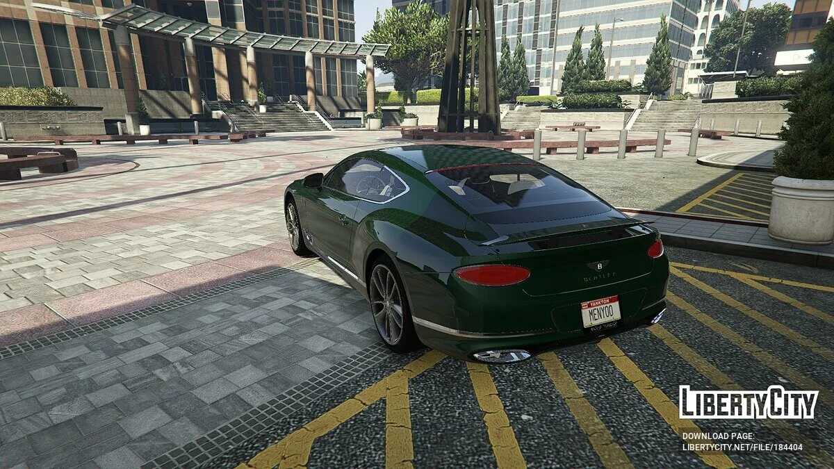 2018 Bentley Continental GT Перша Версія / GTA 5
