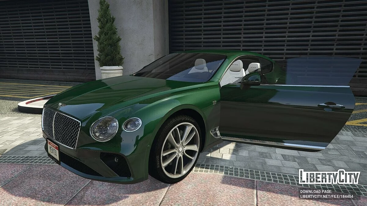 2018 Bentley Continental GT Перша Версія / GTA 5