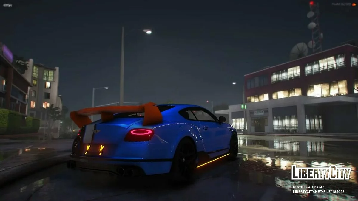 Bentley Continental GT Super Sports Animated Lights / GTA 5