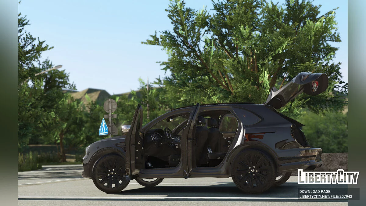 Bentley Bentayga Hybrid 2021 v1.4 / GTA 5